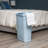  50L Slim Laundry Hamper, Clothes Basket, Lid, Plastic-49635341-111360883