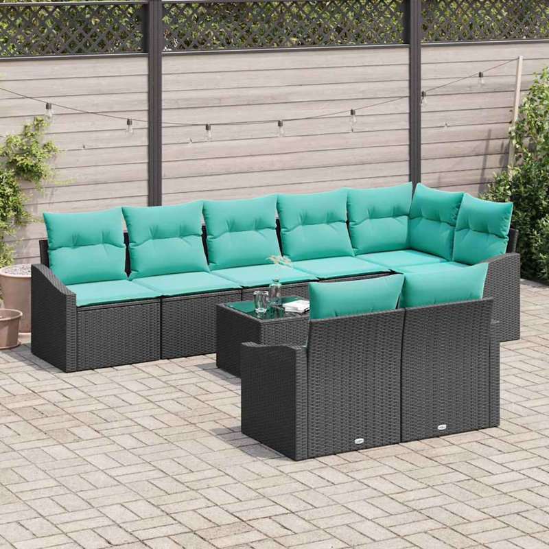 Ensemble de canapé de jardin 9 pièces vidaXL