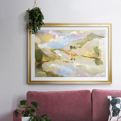 Uplands II, reproduction d'art encadrée