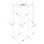 Ballet 13 - Light LED Chandelier