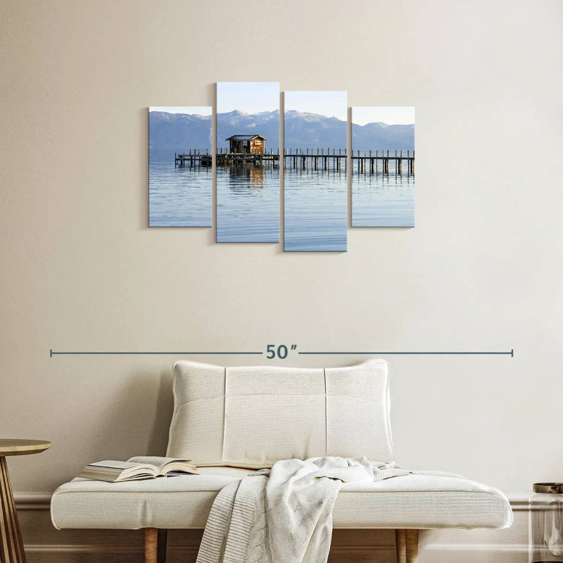Chalet en bois Alvord Lake Tahoe, H 22 po x l 36 po