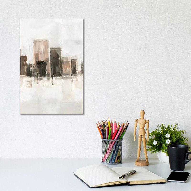 Metropolitan Vista I by Ethan Harper - Painting, No Mat, Wrapped Canvas, 12'' H x 8'' W x 0.75'' D