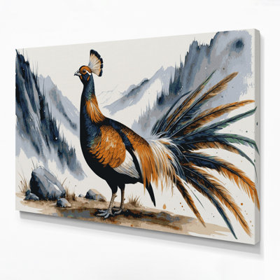 Art mural sur toile faune sauvage de l'Himalaya