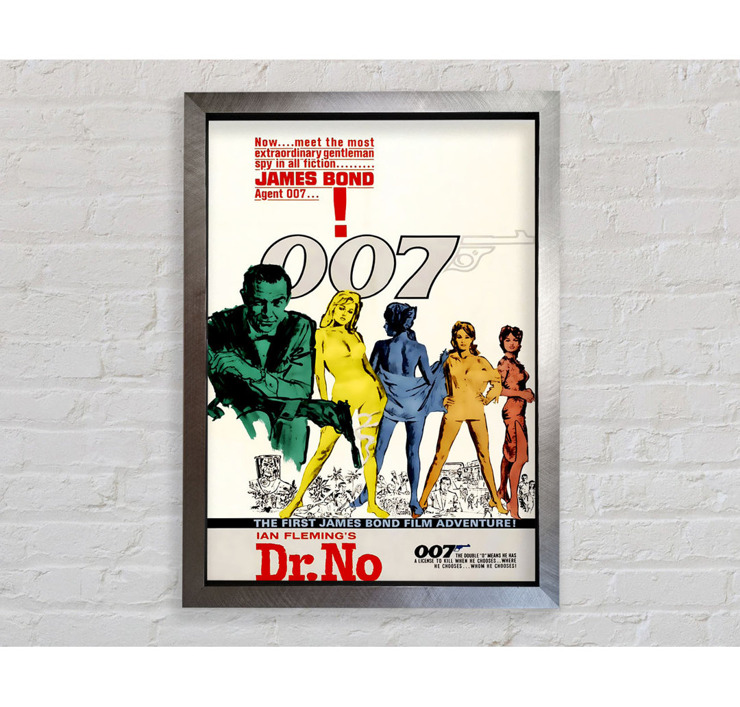 Sean Connery Dr. No - Einzelner Bilderrahmen Kunstdrucke