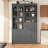Topmax 47.2X15.7X75inch Freestanding Buffet With Hutch-1614923162