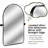 Quesenberry Arch Wall Mirror-895716175-895716174
