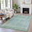 Machine Washable Indoor/Outdoor Xhevrie Teal Rug-112168712