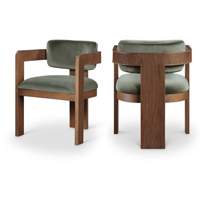 Frink Upholstered Dining Arm Chair