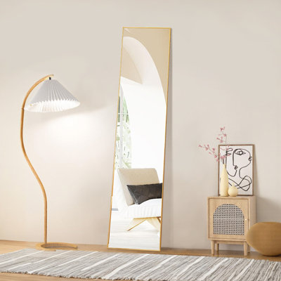 Rectangular Home Floor Fitting Mirror