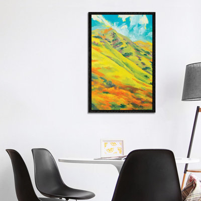Poppy Fields Forever I by Andrea Fairservice - Painting on Canvas