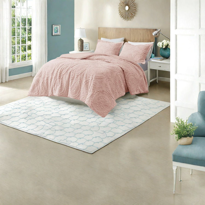 Luxurious Plush Bedding Sets, Polyester Medallion Design For Home Comfort