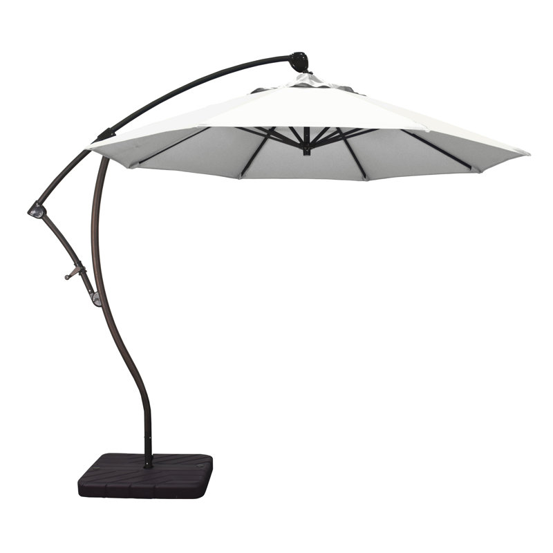 Parasol en porte-à-faux 9' Welwyn, Toile Sunbrella® naturel