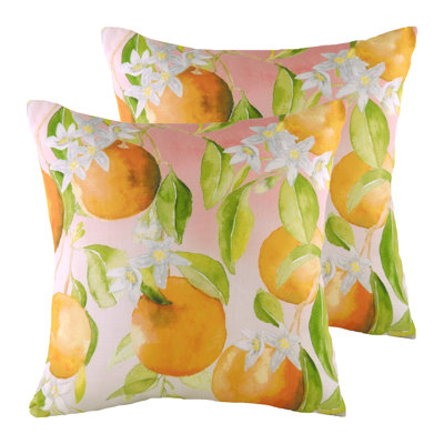 Geometric Square Throw Cushion