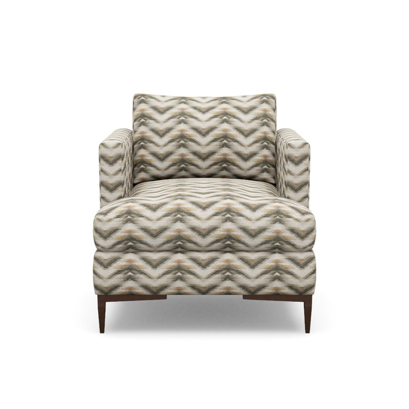 Fauteuil d'appoint Aiden, Bronze Antique, Gris anthracite Mahler