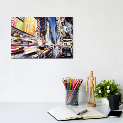 42nd Street 2 by Roger Disney - Wrapped Canvas Gallery-Wrapped Canvas Giclée