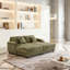 Causeuse modulaire à 2 places sans siège, canapé modulaire Cloud avec assise profonde-1534330375