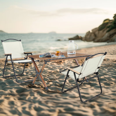 Ensemble repas pour 2 personnes Arshman, ensemble repas pour patio 3 pièces