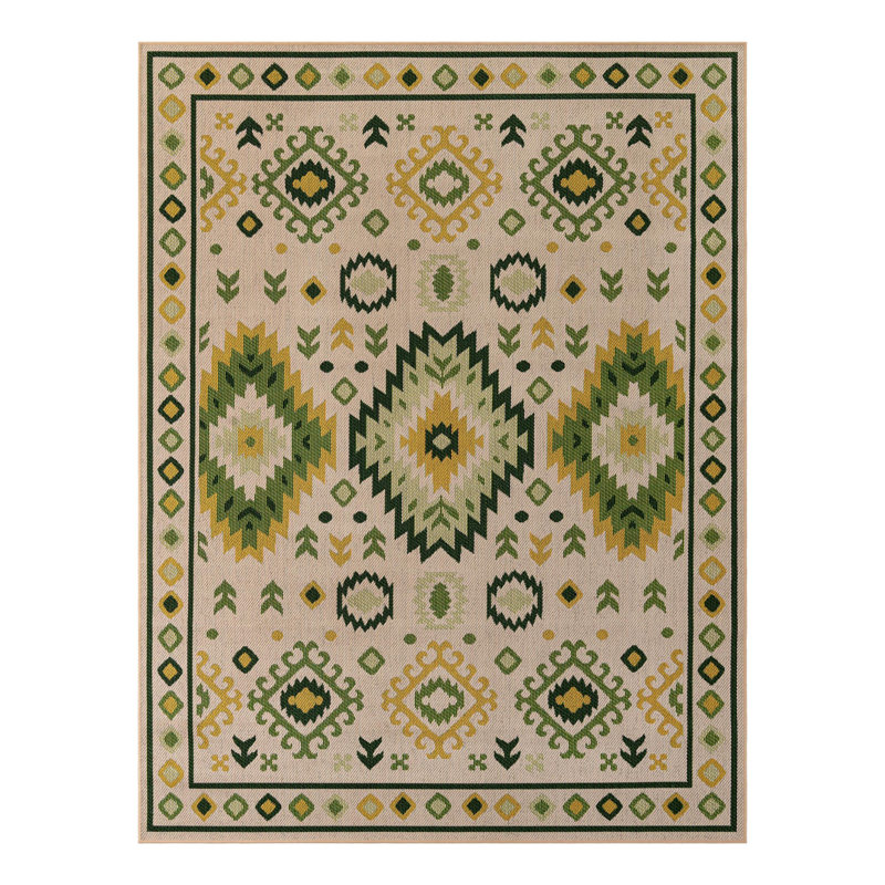 Jalapa Marlenia Indoor/Outdoor Area Rug, Rectangle 7 pi 10 po x 10 pi