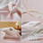 DONEUS Striped Duvet Cover Set 100% Washed Cotton Linen Like Soft Feelling 3 Pieces Bedding Set-121887712-121887704
