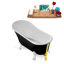 1699.3mm x 800.1mm Soaking Acrylic Bathtub-789989667-789989680