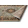 Belliere Medallion Kashan Light Blue Traditional Rug