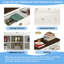 Buffet avec rangement et tiroirs Chic White