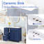 Meuble-lavabo 36 po avec comptoir en céramique-822780906