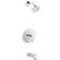 Kohler Pitch Rite-Temp Bath And Shower Trim With 1.75 GPM Water-Saving Single-Function Showerhead, Single Spray Setting