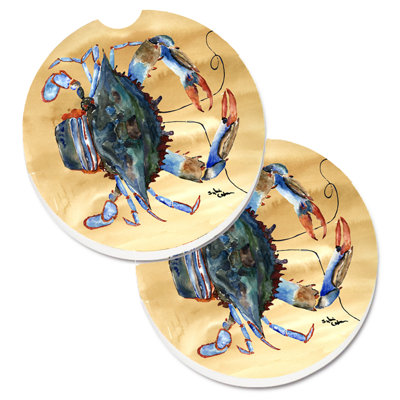 Sous-verre pour voiture crabe