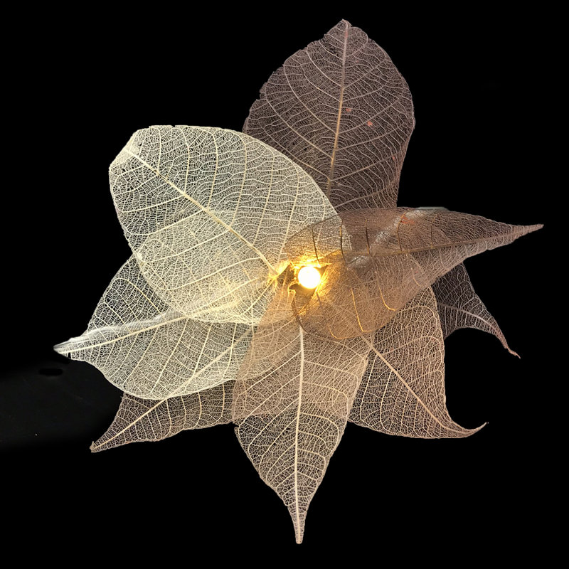 Bartok LED Natural Leaf String Light, 20 Lamps - 5 Metre Long
