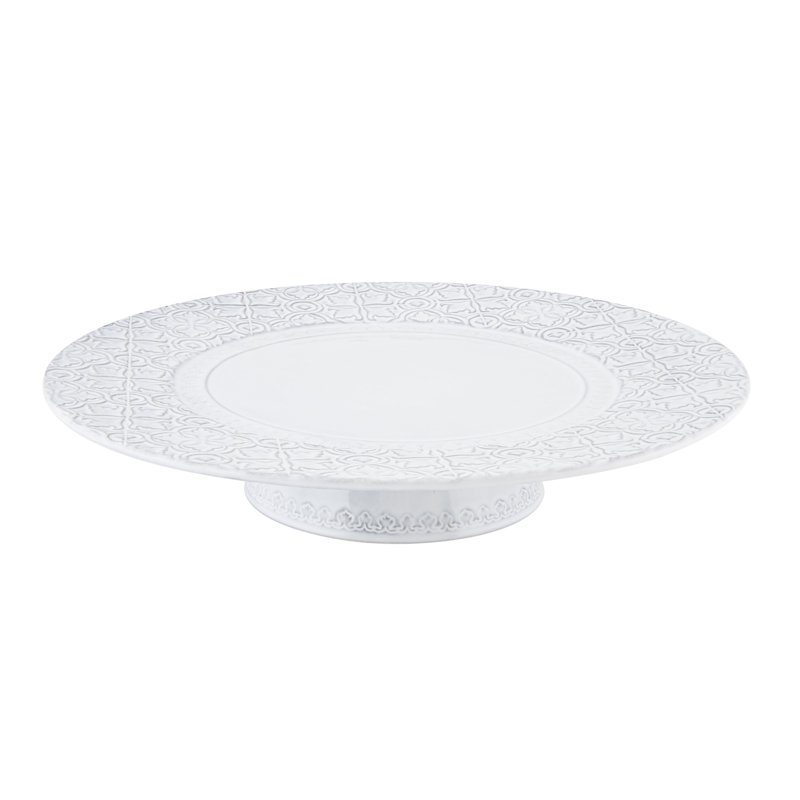 Présentoir à gâteaux Rua Nova, Blanc antique