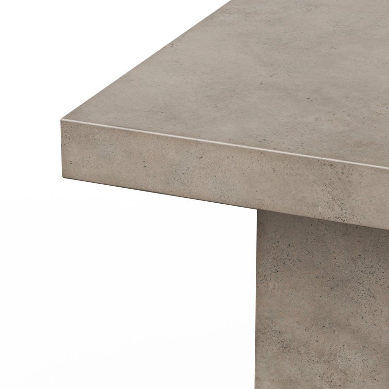 Table de salle à manger Kareen, Gris foncé, Table de bar (hauteur 41,75 po), L 70,75 po x l 35,5 po