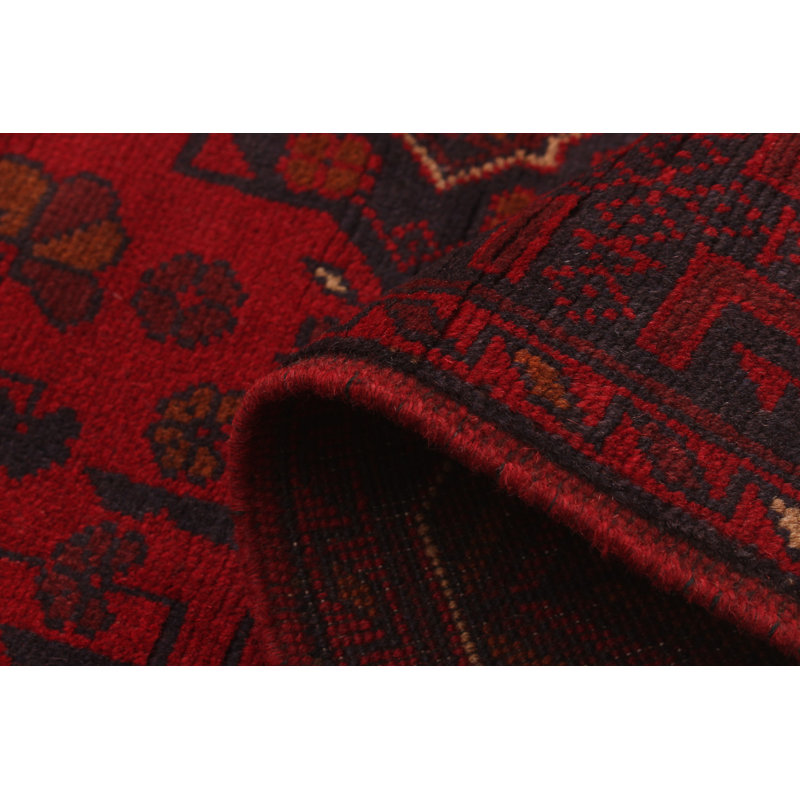 Tapis de zone en laine 5 pi x 6 pi 2 po main-of-kind-noué la 2010 esari Allaina