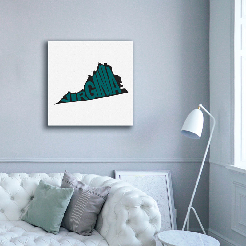 «Virginia 2» par Art Licensing Studio, art mural sur toile