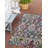 Kivett Ikat Ivory and Charcoal Indoor Outdoor Machine Washable Rug-835037907