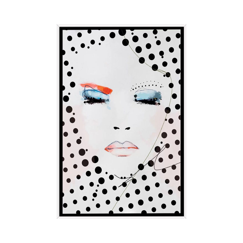 Marinade by Leigh Viner - Painting on Canvas, 66.04 cm H x 45.72 cm W, White Framed Canvas