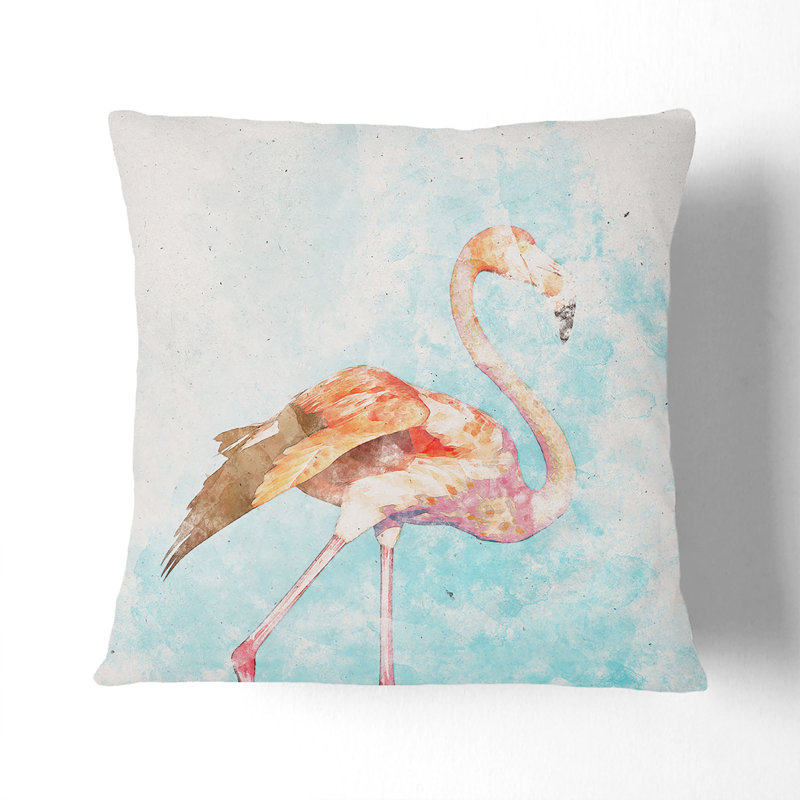 Square Throw Cushion, 40cm H x 40cm W x 15cm D, White
