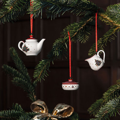 Toy's Delight Decoration Ornaments : Coffeeset Set Of 3