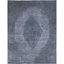 Tapis unique gris 9 pi 9 po x 12 pi 7 po Waugh