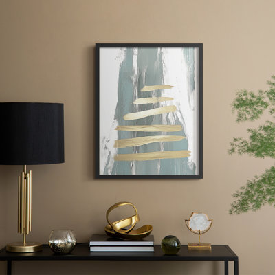 «Christmas Holiday Art DCCDXIX», reproduction d'art encadrée - bois massif
