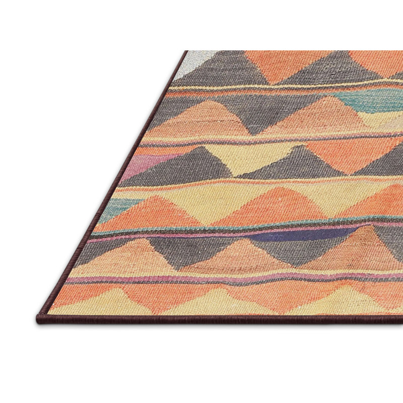 Cannock Chevron Indoor Rug, Rectangle 2' x 3'