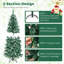 Lighted Artificial Pine Christmas Tree-759725324