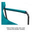 Chaise berçante pliante portative pour l'extérieur-2039798648