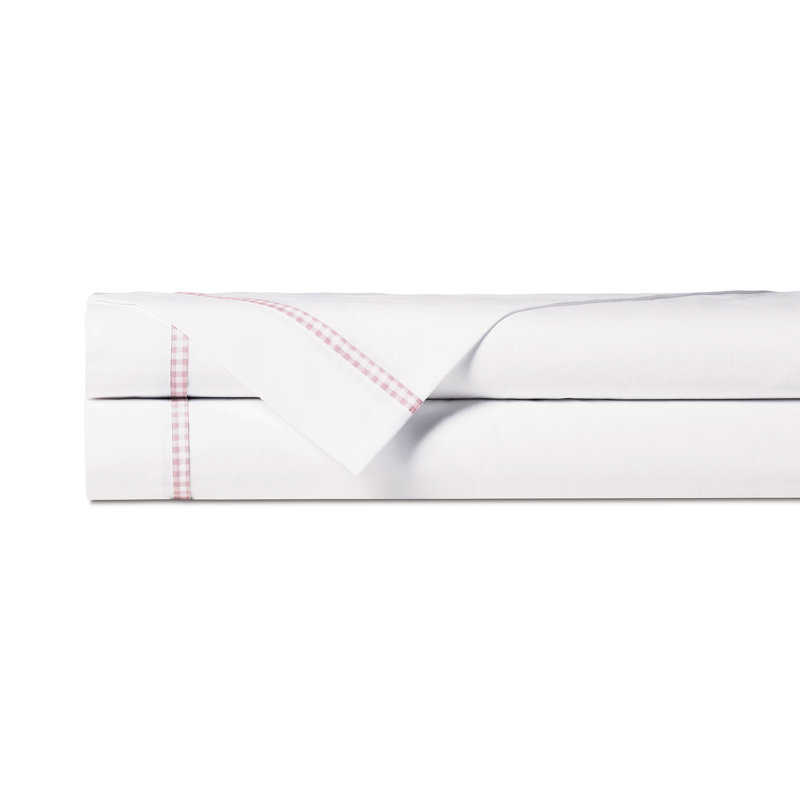Malaya Egyptian Cotton Percale Flat Sheet, Fawn, Queen Flat Sheet