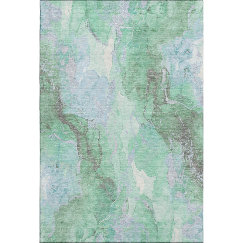 Premium Machine Washable Verlin AMF1785 Abstract Rug, Rectangle 10' x 14'