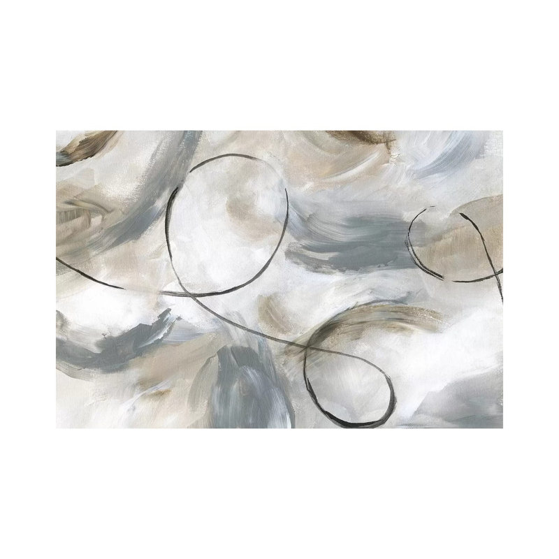 Staccato - Painting on Canvas, 30.48 cm H x 45.72 cm W, Wrapped Canvas