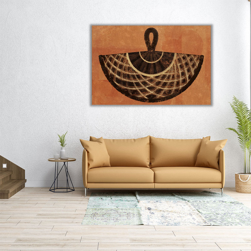 Woven Fans II - reproduction d'art sur toile, H 12 po x l 18 po