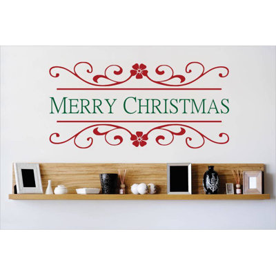 Décalcomanie murale joyeux de noël