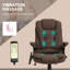 Fauteuil de bureau massant avec vibrations à 6 points-1680748926
