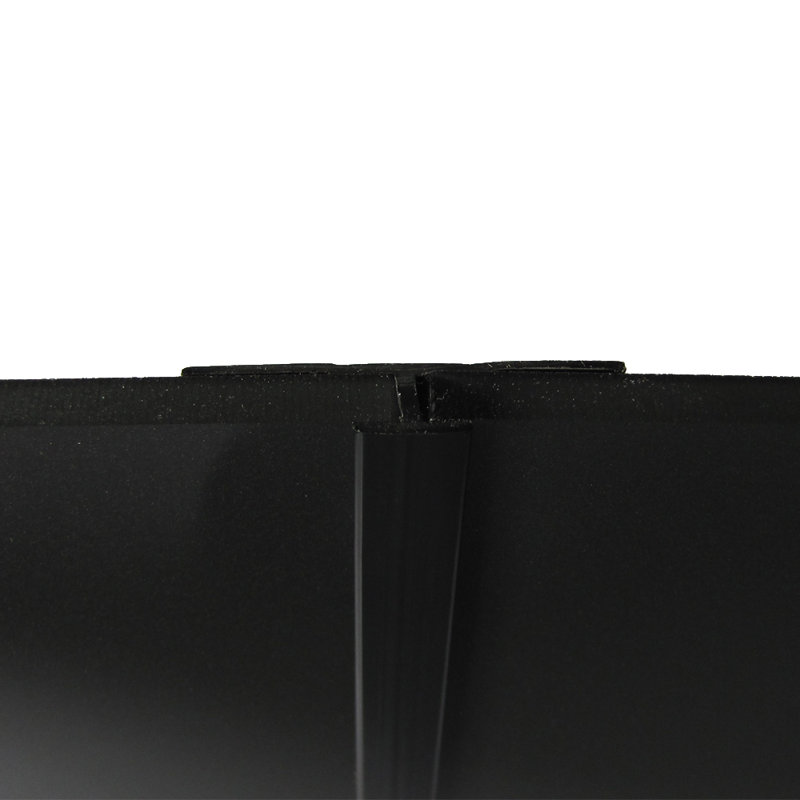 1.22" x 96" Wall Paneling in Black